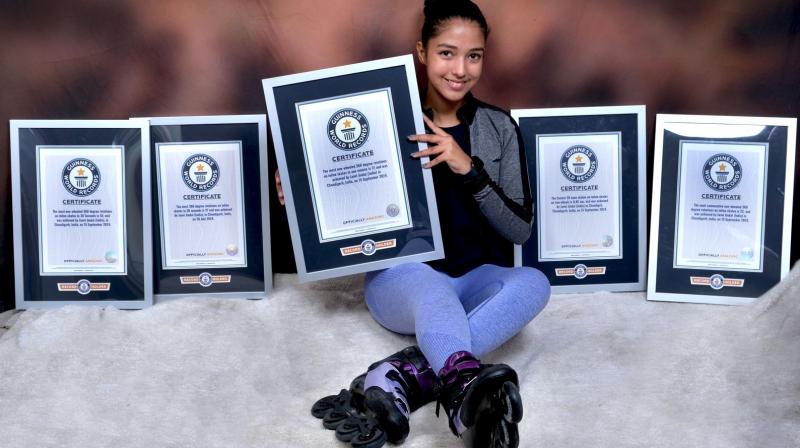 Janvi Jindal Becomes Youngest Girl in India to Hold Maximum Guinness World Records Janvi Jindal Becomes Youngest Girl in India to Hold Maximum Guinness World Records