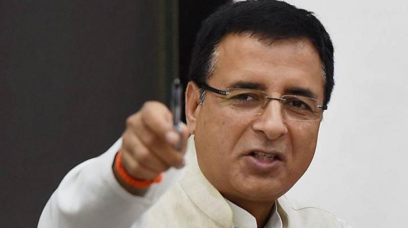 Senior Congress leader Randeep Singh Surjewala Senior Congress leader Randeep Singh Surjewala