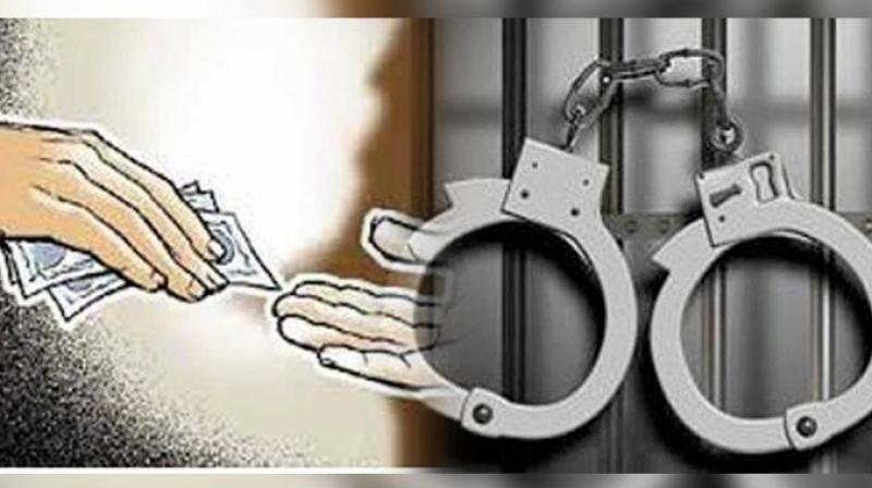 PWD official detained for taking bribe PWD official detained for taking bribe