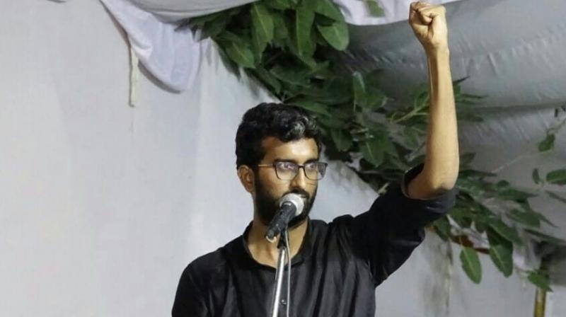 President of JNUSU Sai Balaji President of JNUSU Sai Balaji