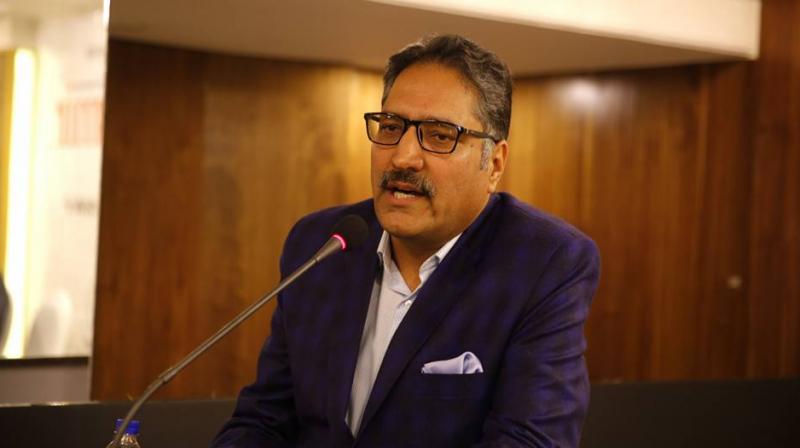 Veteran journalist and Rising Kashmir editor Shujaat Bukhari