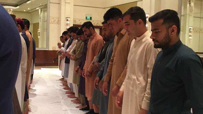 Eid-Ul-Fitr celebrationsTeam Afghanistan players and ACB officials celebrated Eid-ul Fitr