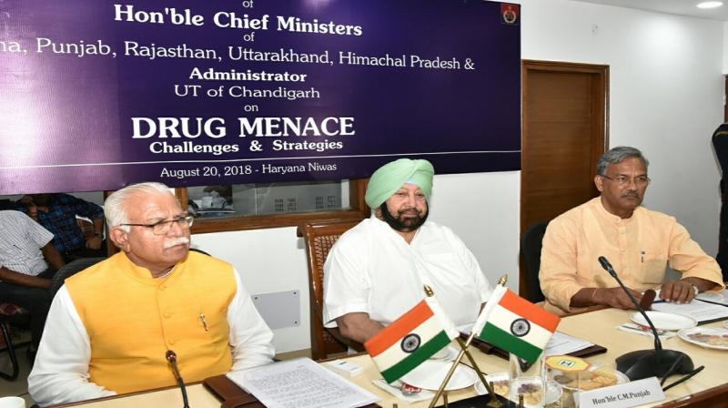 Amarinder Singh meeting Amarinder Singh meeting