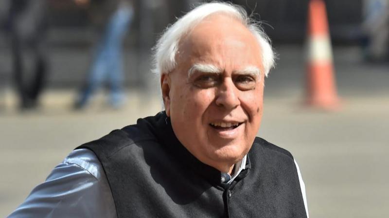 Congress leader Kapil Sibal Congress leader Kapil Sibal