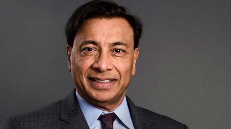 Indian steel tycoon Lakshmi N. Mittal Indian steel tycoon Lakshmi N. Mittal
