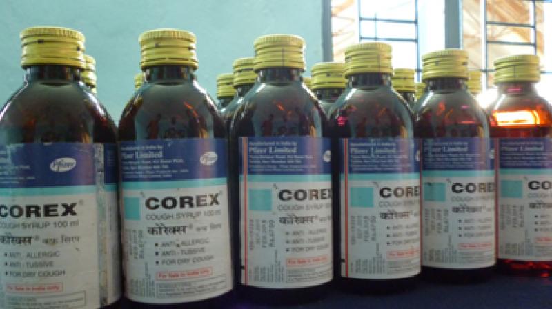18000 bottles of Maxsoft and Corex seized 18000 bottles of Maxsoft and Corex seized