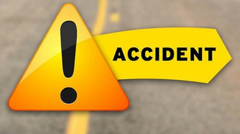 Truck crashes into bus stop Truck crashes into bus stop