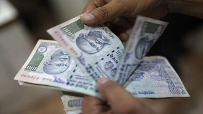 Rupee slipped 12 paise Rupee slipped 12 paise