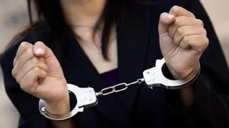 A Nigerian woman was arrested by sleuths of NCB A Nigerian woman was arrested by sleuths of NCB