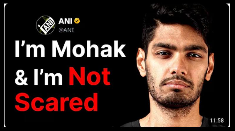 YouTuber Mohak Mangal Accuses ANI of Extortion Over Copyright Strike YouTuber Mohak Mangal Accuses ANI of Extortion Over Copyright Strike