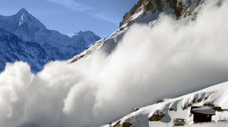 10 reported missing as avalanche hits