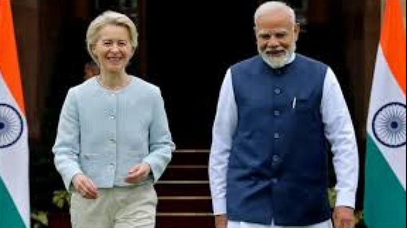 According to the Prime Minister, the India-EU FTA is a remarkable example of coordination that is expected to unlock vast opportunities for India's 140 crore citizens and millions across Europe.  File Photo.
