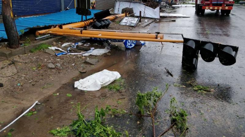 Cyclone Gaja ripped through Nagapattinam Cyclone Gaja ripped through Nagapattinam