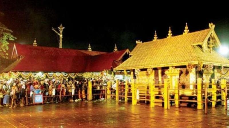 Lord Ayyappa temple in Sabarimala