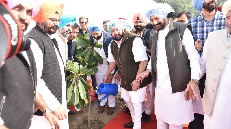 CM lays Foundation Stone of Verka Mega Dairy Plant