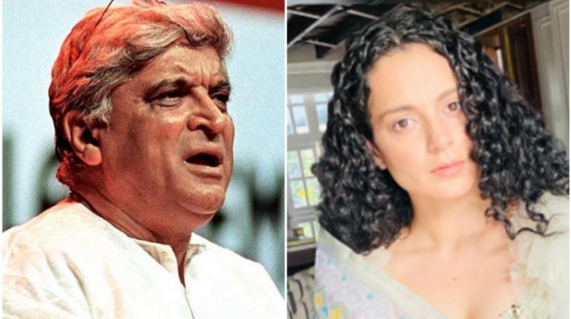 Javed Akhtar and Kangana Ranaut