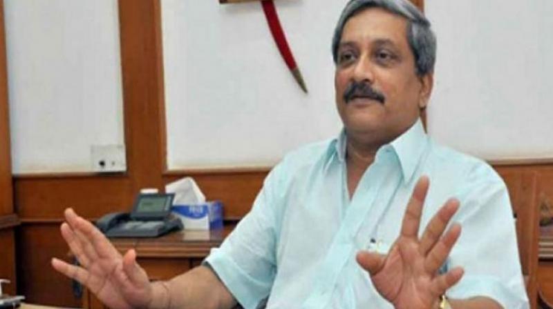 Goa Chief Minister Manohar Parrikar