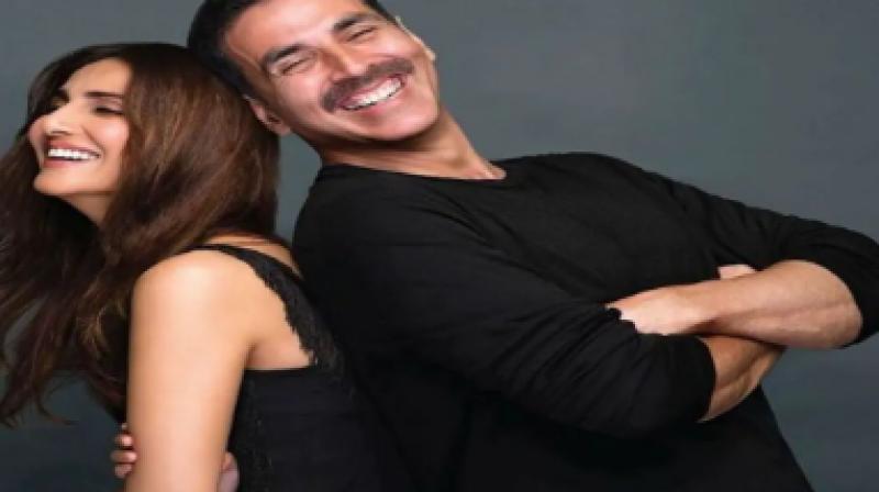 Vaani Kapoor and Akshay Kumar Vaani Kapoor and Akshay Kumar