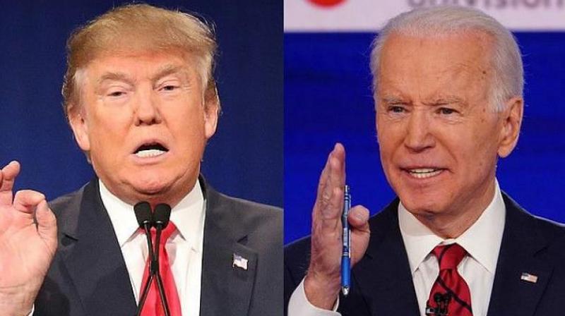 Donald Trump and Joe Biden