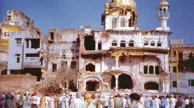 Operation Bluestar, Darbar Sahib