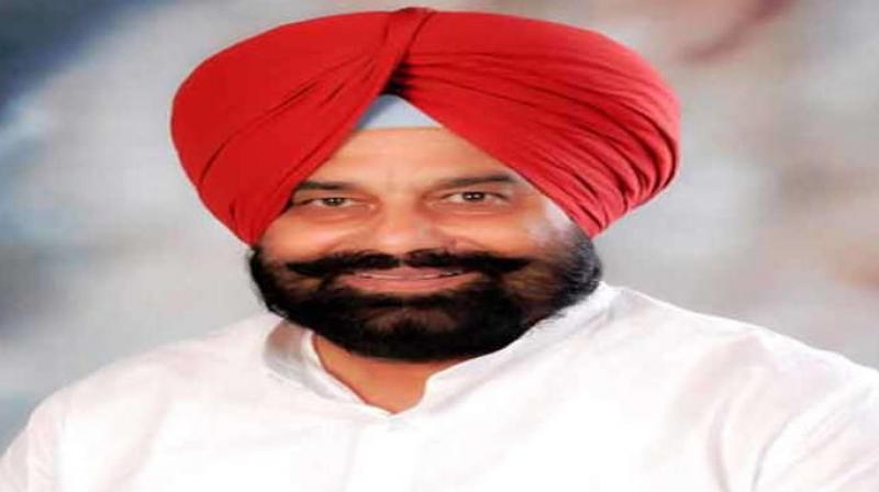 Revenue Minister Sukhbinder Singh Sarkaria