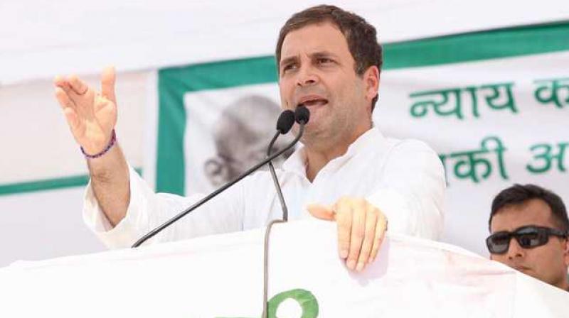 Congress president Rahul Gandhi Congress president Rahul Gandhi