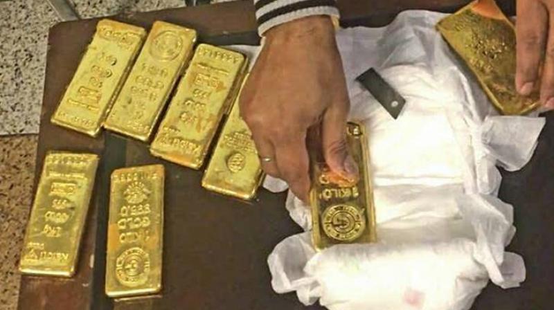 Passenger with 13 kgs of gold held at Chennai airport Passenger with 13 kgs of gold held at Chennai airport