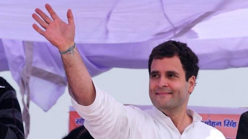 Party President Rahul Gandhi Party President Rahul Gandhi