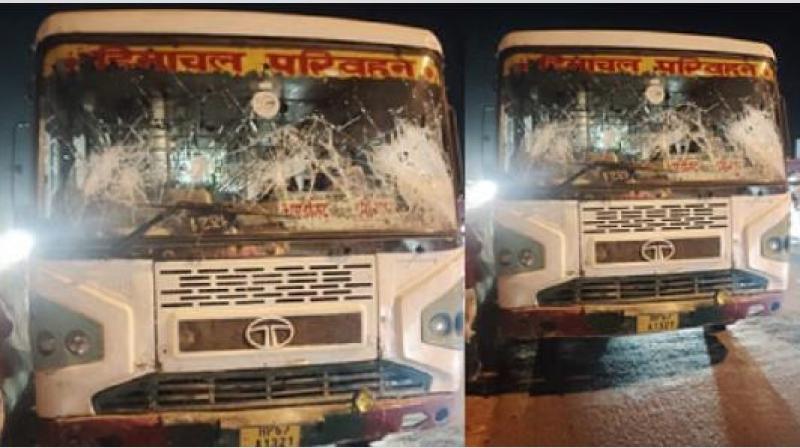 Himachal Leaders Demand Action Over Bhindranwale Posters on HRTC Buses Himachal Leaders Demand Action Over Bhindranwale Posters on HRTC Buses