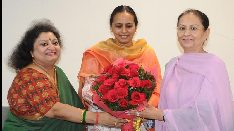 Aruna Chaudhary -Women and Child Development Minister, Punjab. Aruna Chaudhary -Women and Child Development Minister, Punjab.