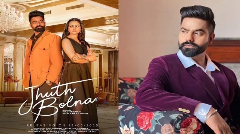 Raj Mawar Unveils Heartfelt New Single “Jhuth Bolna”