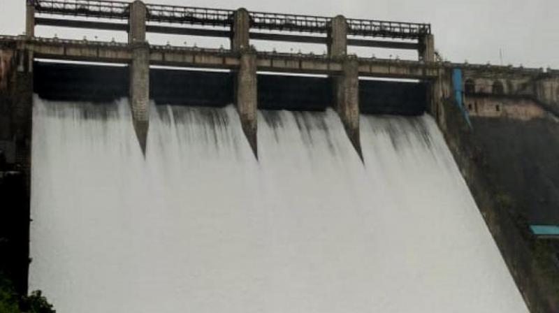 Water Release in Ujh River