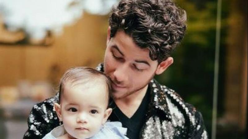 Nick Jonas & Daughter Malti Marie