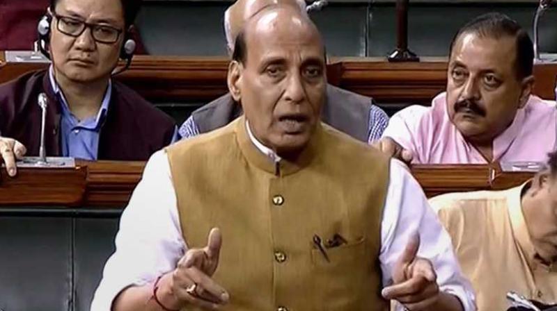 Home Minister Rajnath Singh