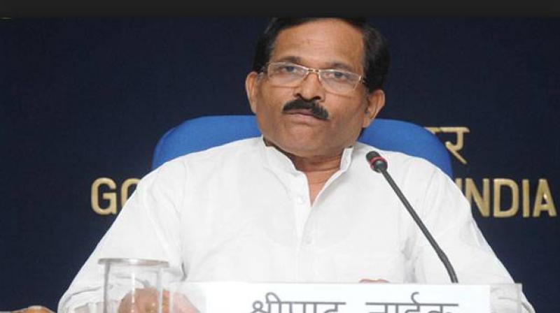 Ayush Minister Shripad Naik Ayush Minister Shripad Naik
