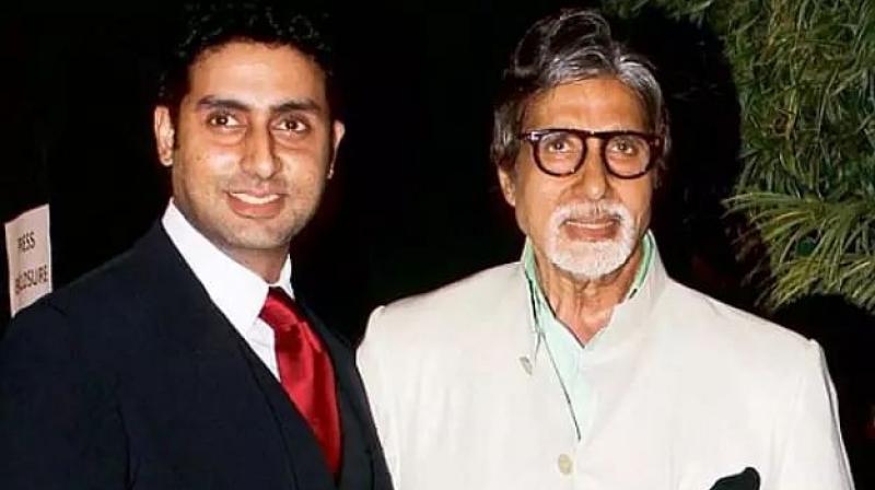 Amitabh and Abhishek