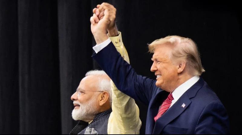Donald Trump and Narendra Modi Donald Trump and Narendra Modi
