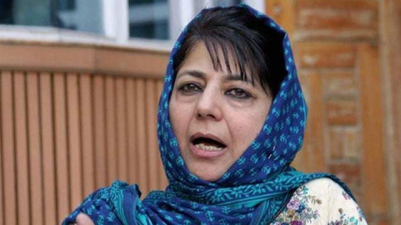 Former Jammu and Kashmir chief minister Mehbooba Mufti