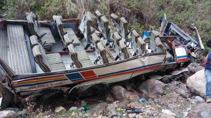 Uttarakhand bus accident Uttarakhand bus accident