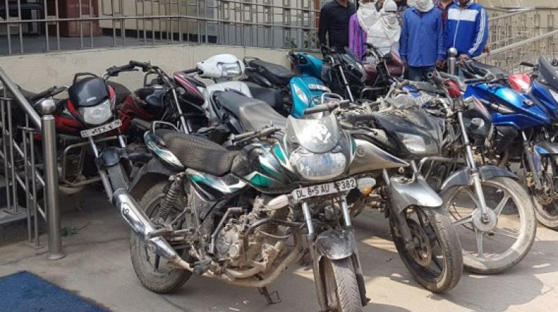 6 stolen vehicles recovered 6 stolen vehicles recovered