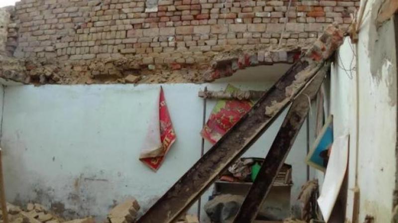 Woman, son killed in roof collapse