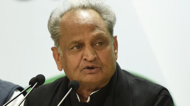 Congress national general secretary Ashok Gehlot Congress national general secretary Ashok Gehlot