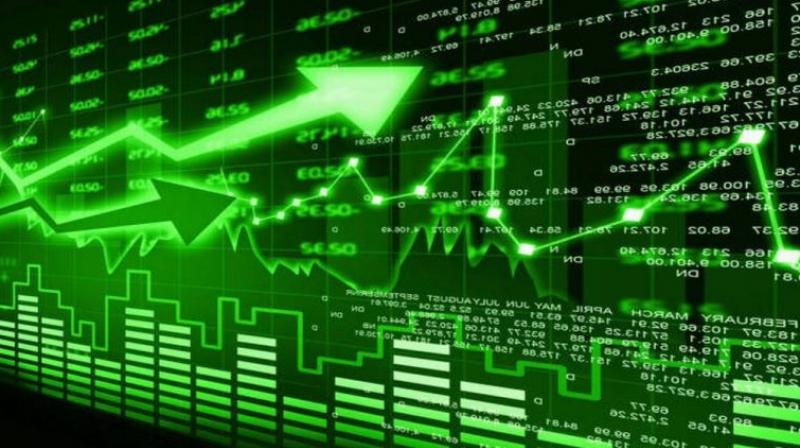 BSE Sensex jumped over 150 points to record a new high BSE Sensex jumped over 150 points to record a new high