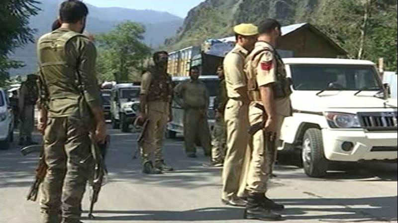 Militant surrenders before security forces Militant surrenders before security forces