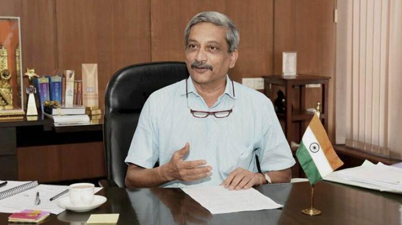 Goa Chief Minister Manohar Parrikar