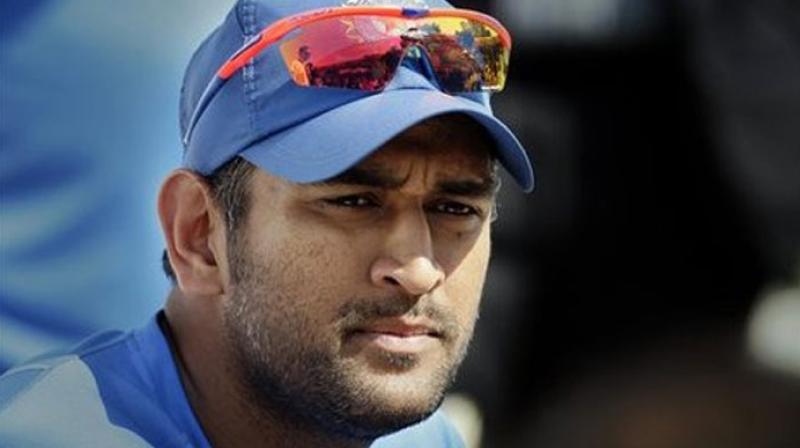 Cricketer Mahendra Singh Dhoni