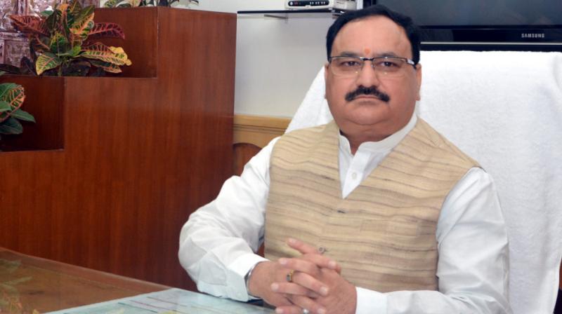 Union Health Minister J P Nadda Union Health Minister J P Nadda