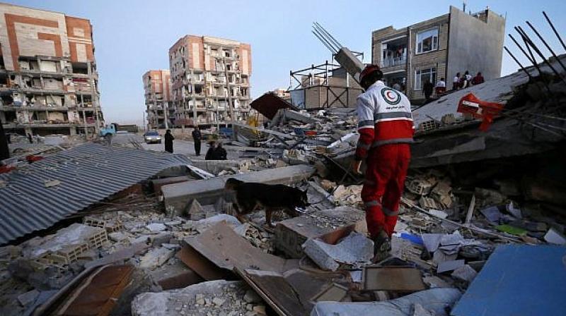 6.0-magnitude earthquake that struck western Iran 6.0-magnitude earthquake that struck western Iran