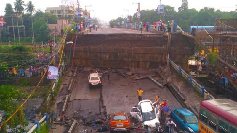 Bridge collapse