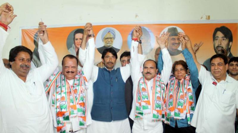 Former NC MLA, two other leaders join Congress in J-K